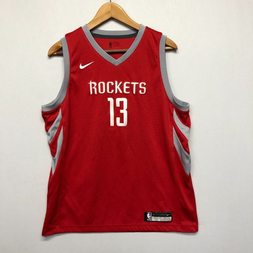 Nike NBA Houston Rockets #13 Harden Jersey Youth Size XL X-Large B239 -30